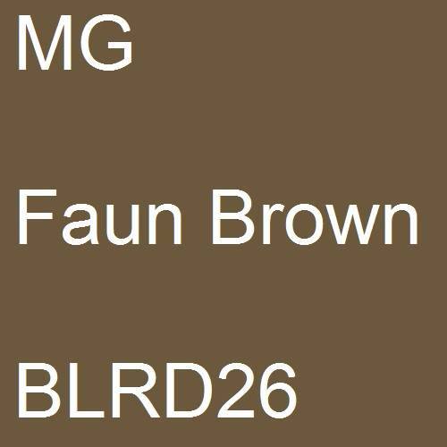 MG, Faun Brown, BLRD26.